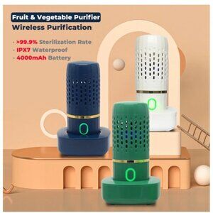 ✅3/$20 Sale-One brand new WHITE fruit & vegetable purifier; Wireless system